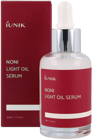 iUNIK Noni Light Oil Moisturizing and Anti-aging Oil Serum for Face Detoxifying and Brightening 50ml