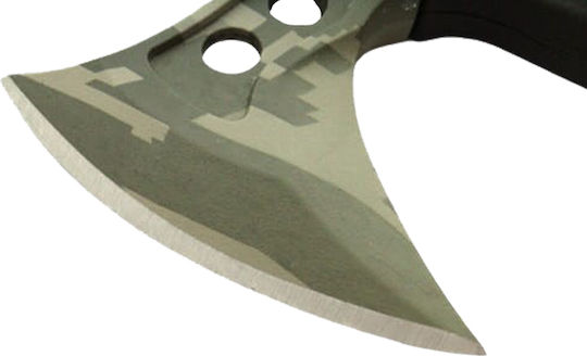 Tactical Camo, Stainless Steel, Green, 40 Cm Axe