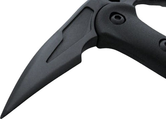 Topor de supraviețuire Tactical Spirit, Oțel Inoxidabil, Negru, 40 Cm