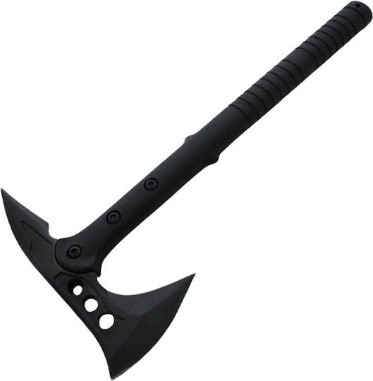 Topor de supraviețuire Tactical Spirit, Oțel Inoxidabil, Negru, 40 Cm