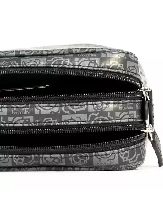 Braccialini Toiletry Bag Ilary in Gray color 18cm