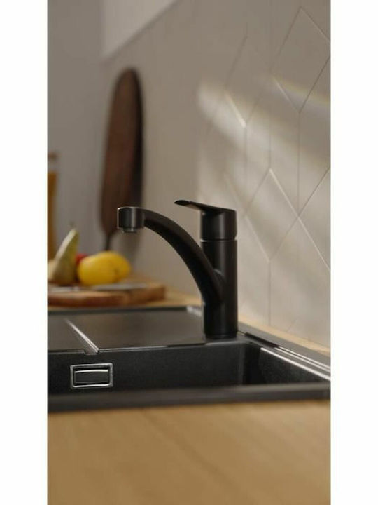 Grohe Start Μπαταρία Κουζίνας Πάγκου Μαύρη