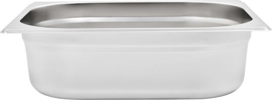 vidaXL Gastronorm-Behälter Edelstahl GN1/2 mit Tiefe 100mm
