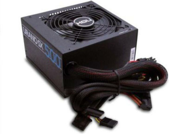 NOX Urano SX500 500W Black Computer Power Supply Full Wired