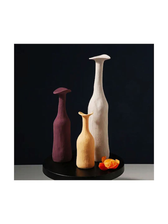 Διακοσμητικό Βάζο Keramik Gelb 20x20x20cm 1Stück