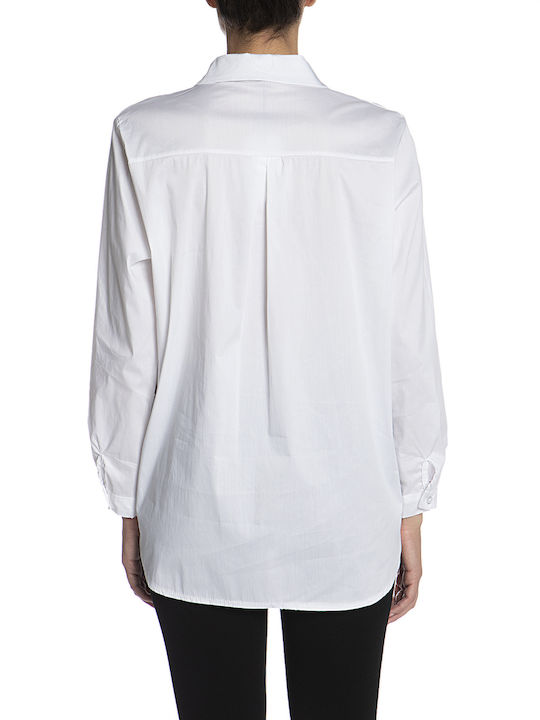 Women's Long Sleeve Shirt White