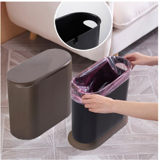 Shally Dogan Plastic Perie de toaletă 9lt Maro