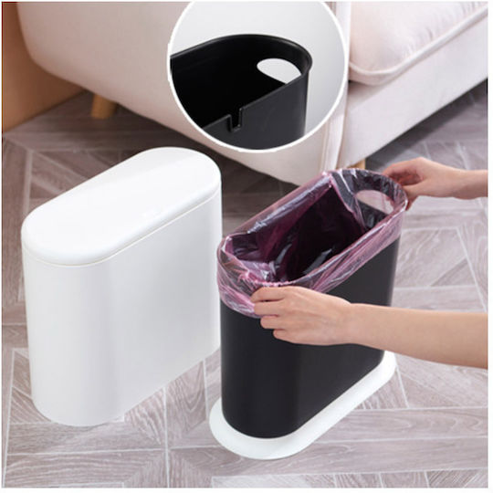 Shally Dogan Plastic Perie de toaletă 9lt Alb