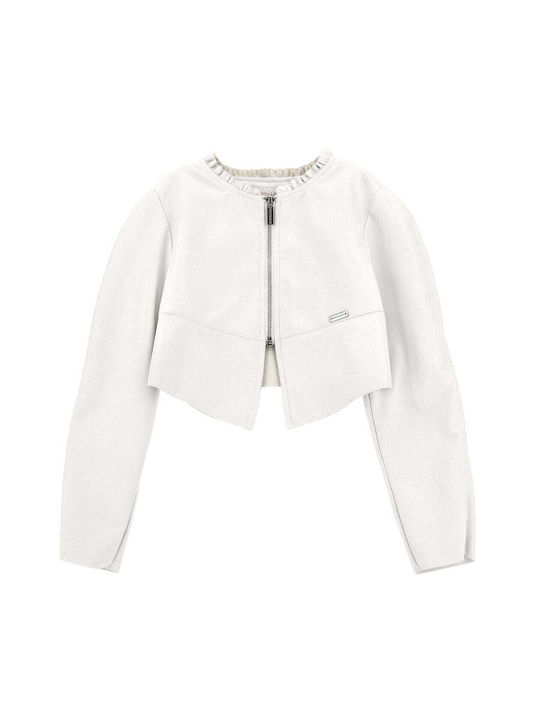 Monnalisa Kids Casual Jacket White