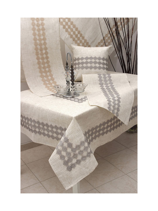 Ilis Home Gray Decorative Pillow Case 42x42cm