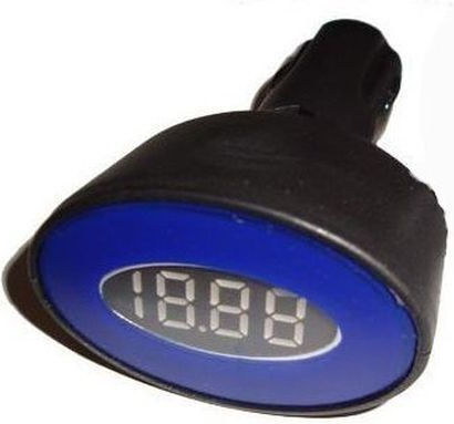 Bizzar Instrument digital Voltmetru Pentru mașină pentru montare pe Mai ușor