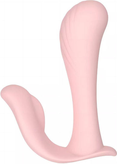 Mokko Toys Mini Διπλός Δονητής 12cm Ροζ