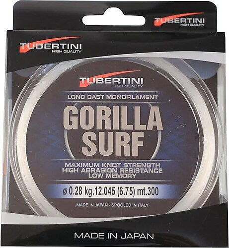 Tubertini Surf Πετονιά Ψαρέματος Διάφανη 300m / 0.28mm