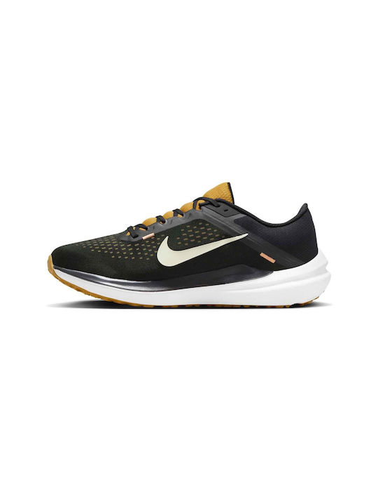 Winflo 10 Sport Shoes Running Black / Bronzine / Amber Brown / Olive Aura