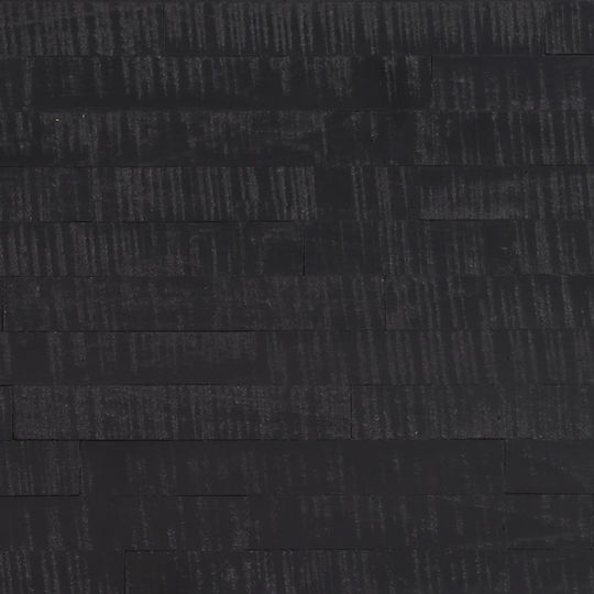 Masa Centrală Rectangulară Din Lemn Masiv Cu Sertare Neagră L90xL50xÎ41cm