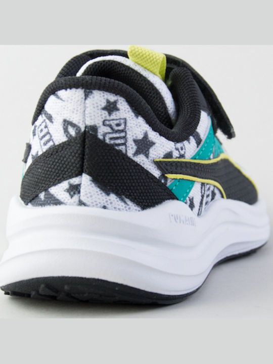 Reflect Lite Masked Hero AC Αθλητικά Παιδικά Παπούτσια Running με Σκρατς Λευκά