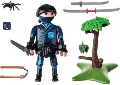 Playmobil Special Plus Νιντζα Με Εξοπλισμό Μάχης για 4-10 ετών