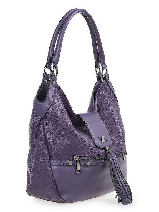 Verde Women's Bag Shoulder Purple