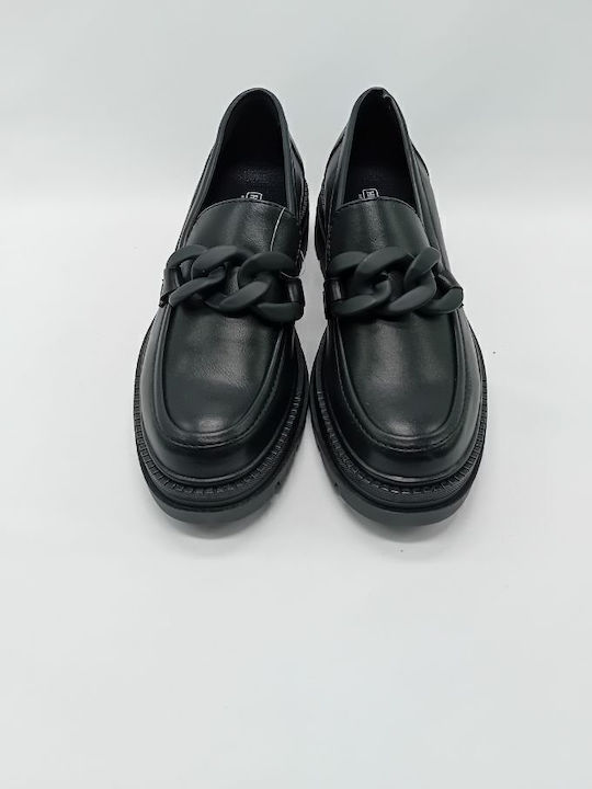 Damen Mokassins in Schwarz Farbe