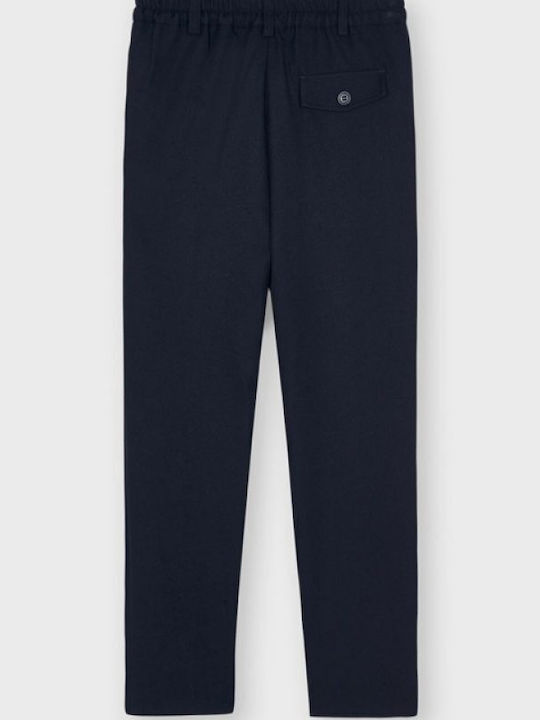 Mayoral Kids Trousers Navy Blue