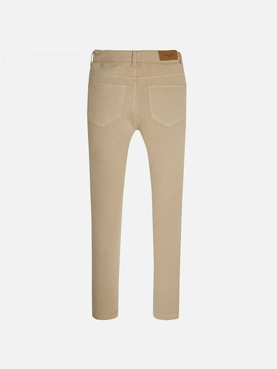 Mayoral Kids Trousers Beige