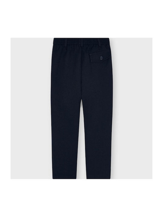 Mayoral Kids Trousers Navy Blue