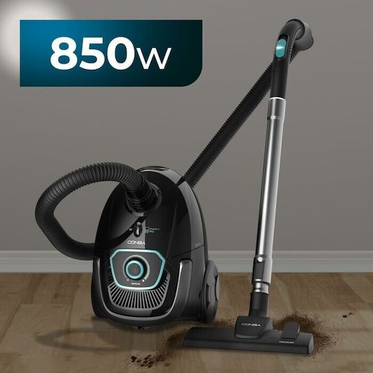 Cecotec Conga Powerbag 2500 Compact Vacuum Wet / Dry 850W with Plastic Bin 2.5lt