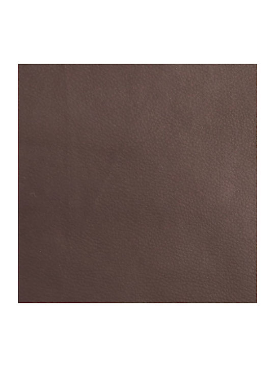 Relaxsessel mit Fußhocker aus Kunstleder Coffee 75.5x93x99.5cm