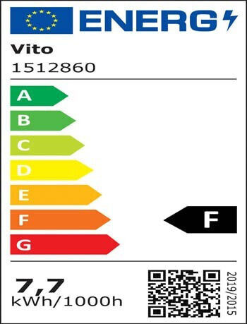 Vito LED Bulb 7W 86mm for Socket E14 and Shape R50 Cool White 691lm