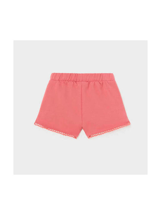 Mayoral Kids Shorts/Bermuda Fabric Coral