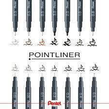 Pentel Μαρκαδόρος Σχεδίου Sanguine