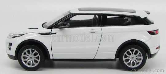 Welly Land Rover Range Evoque Φιγούρα Μοντελισμού Αυτοκίνητο Λευκή σε Κλίμακα 1:24