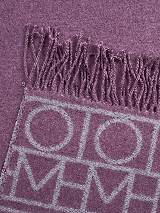 Women's Wool Scarf Violet
