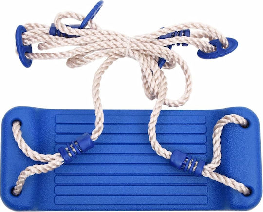 vidaXL Plastic Hanging Swing Blue