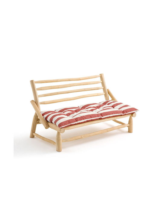 La Redoute Interieurs Wasserdicht Palettensofakissen Rot 60x120cm.