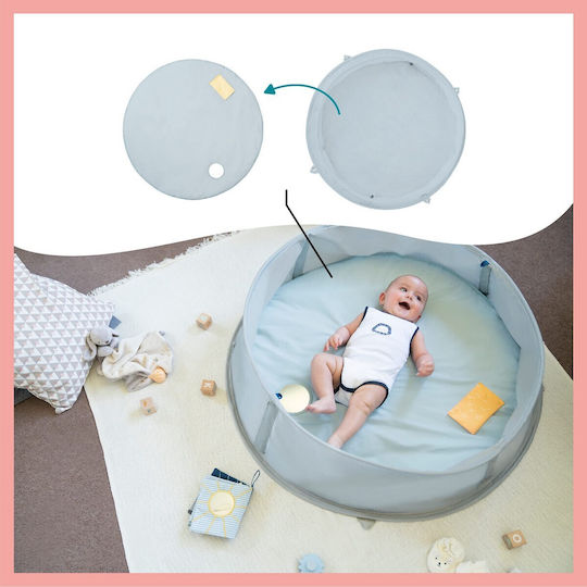 Babymoov 3-in-1 Park With Blue Mattress 60x90cm