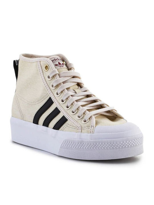 Adidas Nizza Platform Sneakers Beige