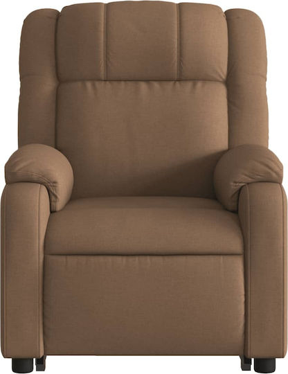 Fotoliu Relax Masaj cu Puf Maro 77x95x99cm