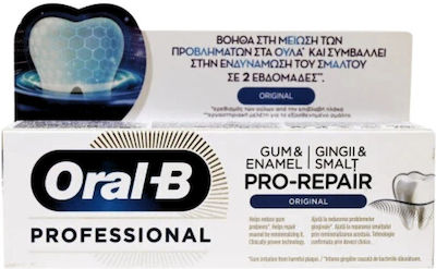 Oral-B Professional Gum & Enamel Pro-Repair Original Toothpaste for Ulitis & Plaque 75ml