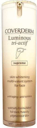 Coverderm Luminous Tri-Actif Supreme 24h Cream Face Night 30ml