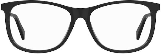 Moschino Plastic Eyeglass Frame Black MOL589 807