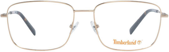Timberland Rame Ochelari Metalic Auriu TB1615 032