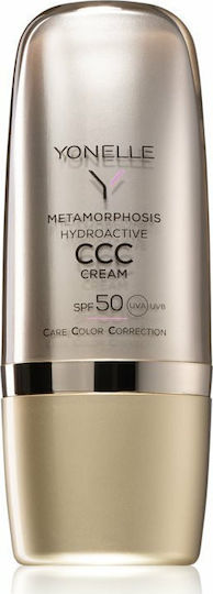 Yonelle Metamorphosis CC Κρέμα Προσώπου Ημέρας με SPF50 για Ενυδάτωση & Ρύθμιση Λιπαρότητας 30ml