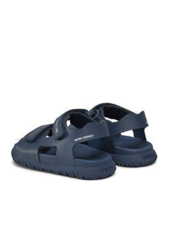 Παιδικά Πέδιλα J Sandal Fusbetto Navy Μπλε