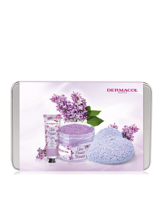 Dermacol Fliederblume Hautpflege-Set für Feuchtigkeitsspendende und Körperreinigung Dermacol Fliederblume Hautpflege-Set für Feuchtigkeitsspendende und Körperreinigung