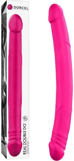 Dorcel Real Double Do Glass Dildo Fuchsia 42cm