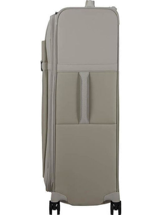 Samsonite Airea Μεγάλη Βαλίτσα Ταξιδίου Υφασμάτινη Μπεζ με 4 Ρόδες Ύψους 78εκ.
