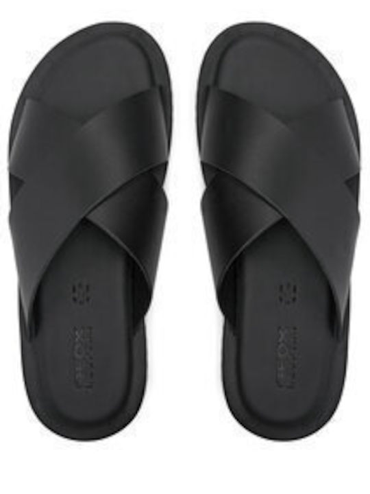 Herrensandalen in Schwarz Farbe