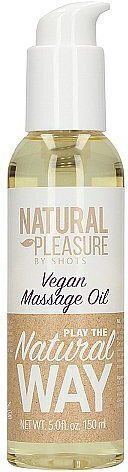 Shots Pharmquests Natural Pleasure Vegan Massage Oil Play The Natural Way Масажно олио 150мл