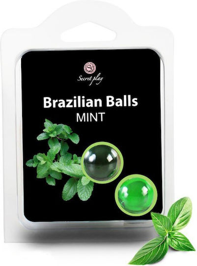 Secretplay Brazilian Balls with Scent Mint 2pcs